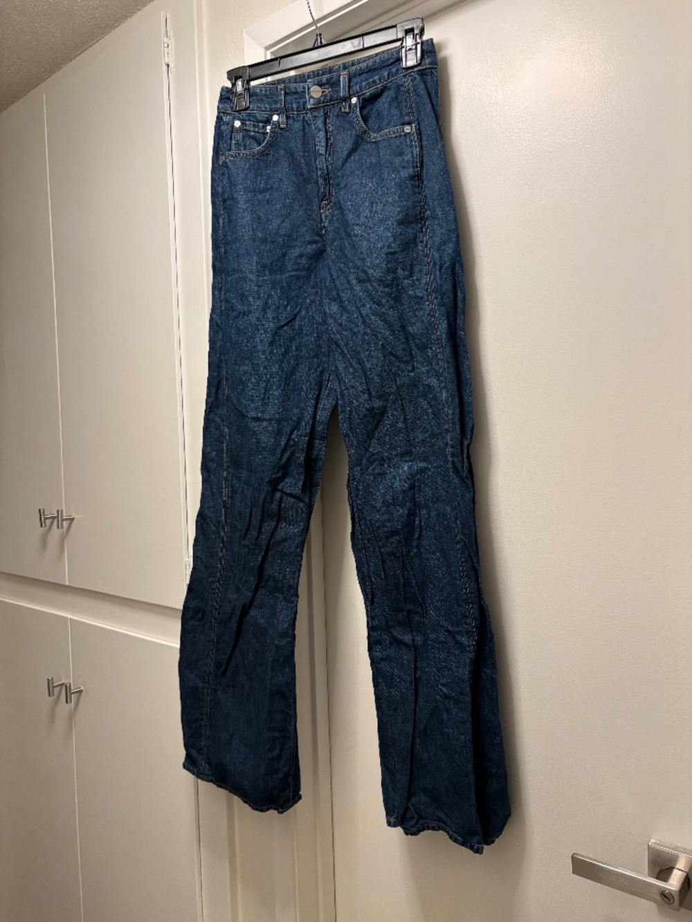 TWP cotton / linen blend jeans - size 25